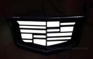 cadillac led emblem