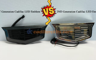 1ST VS 2ND Generation Cadillac LED Emblem,Which one do you like?