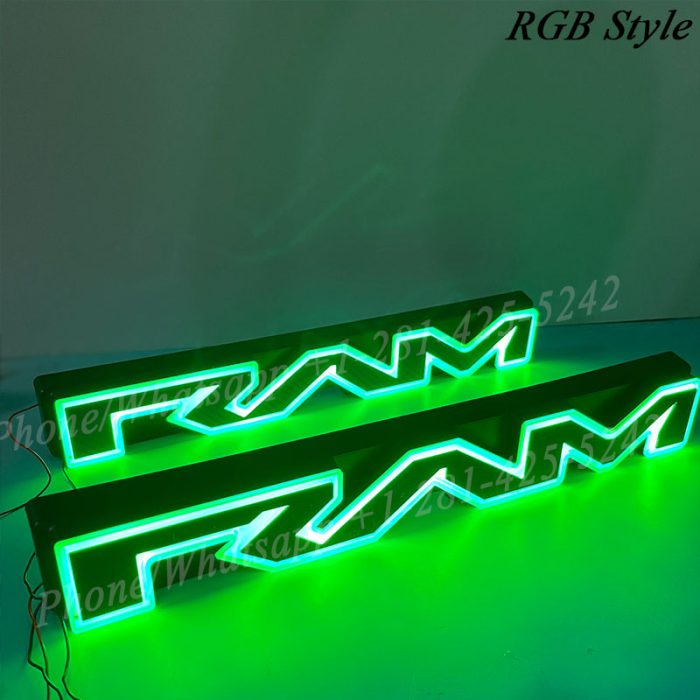 Ram 2500 light up Emblem (2020-2024) Dynamic or RGB Options Available