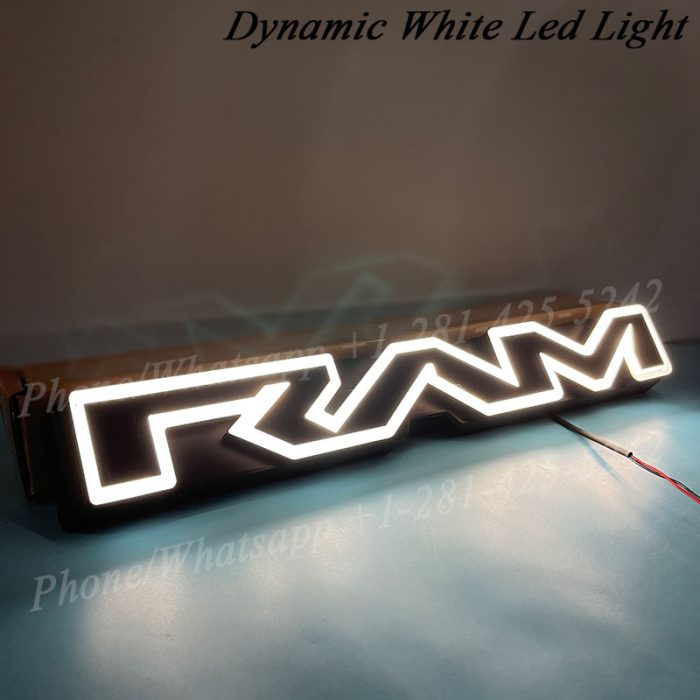 Ram 3500 light up Emblem (2019-2024) Dynamic or RGB Options Available