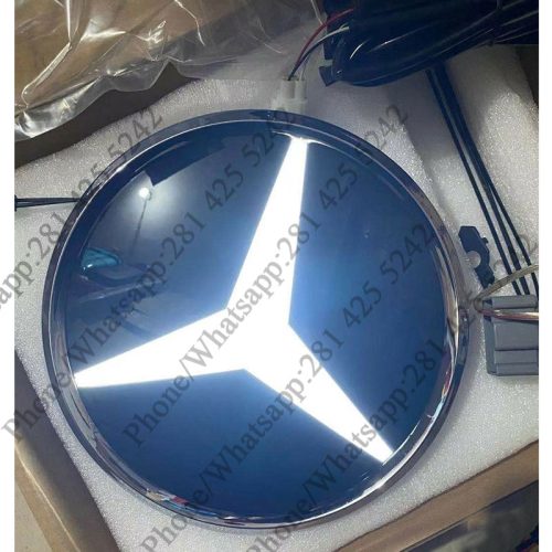 Mercedes Light up Emblem 205mm (Light Sensitive)