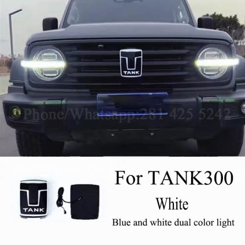 Dynamic Led Emblem for GWM TANK 300 (Blue and White Dual Light)