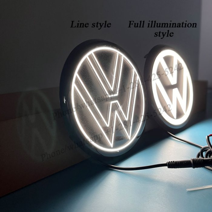 3rd Gene VW light up emblem Tiguan (2018-2024) (Compatible with ACC/radar for Emergency Braking)